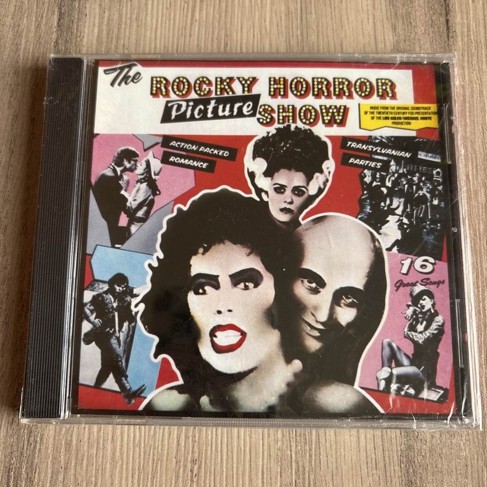 The Rocky Horror Picture Show Soundtrack CD Rhino 1989 R2 70712 New Sealed